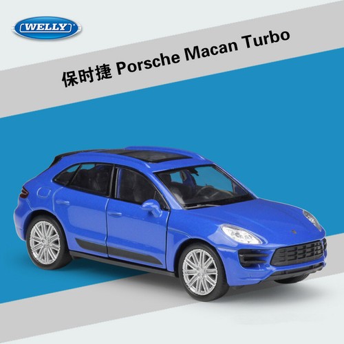 Porsche Macan Turbo ミニカー ブラック Bburago Porsche Macan Turbo 1:24 Diecast Toy Model Car Black
