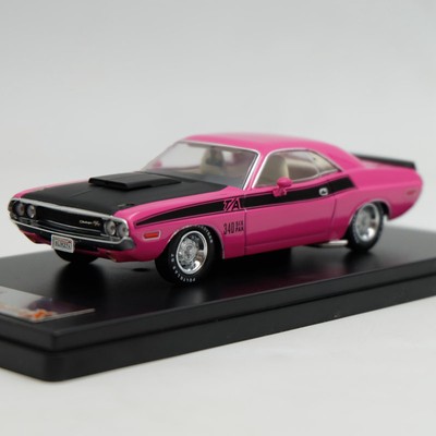 IXO Premium X 1:43 Dodge Challenger T/A 1970 Pink PRD408J Resin Christmas Gifts