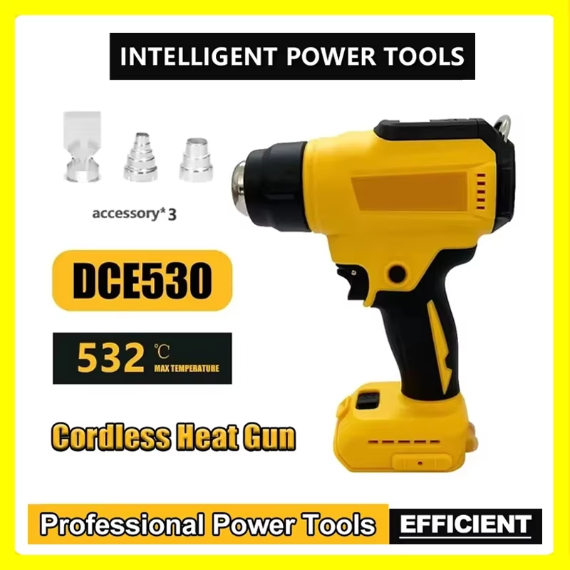 Fit Dewalt DCE530 300W Cordless Heat Gun High Power Welding Thermal Blower Heat