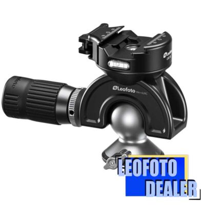 Leofoto MH-35LRC Lever-Release Hybrid Clamp Panning Dynamic Head Arca Pictatinny