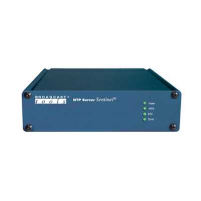 Broadcast Tools NTP Server Sentinel GPS-referenced NTP Time Server