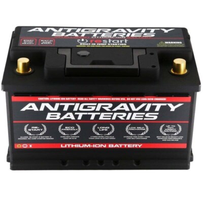 Antigravity H8/Group 49 Lithium Car Battery w/Re-Start AG-H8-80-RS