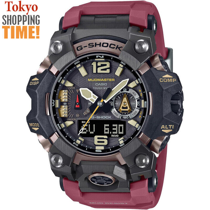 Pre-owned Casio G-shock Mudmaster Gwg-b1000-1a4jf Tough Solar Atomic Radio Men Watch Japan