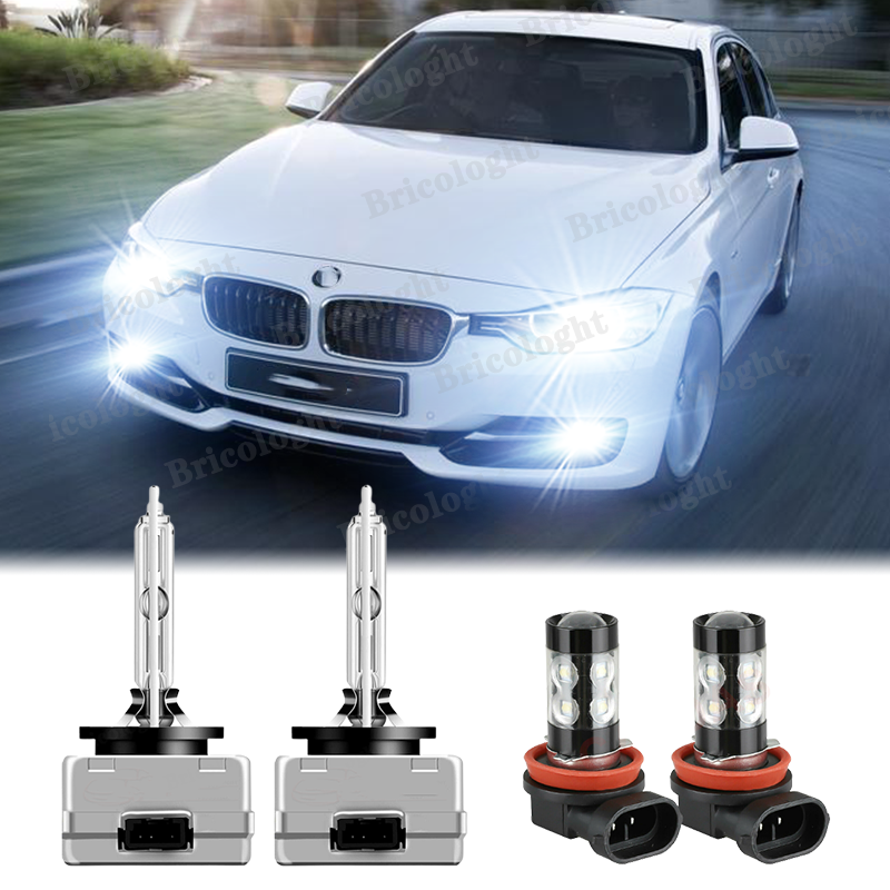 For 2009-2013 BMW 328i Front HID Headlight Hi/Lo Beam Daytime Running Light Bulb