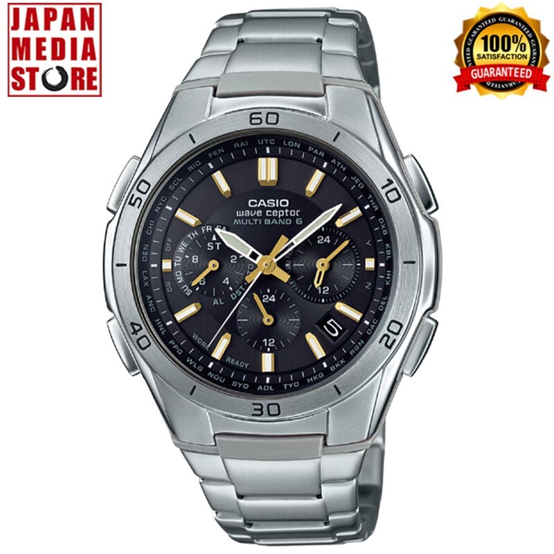 カシオ　WVQ-M410DE-1A2JF WAVECEPTOR Amazon.co.jp: [カシオ] 腕時計 ウェーブセプター 【国内正規品