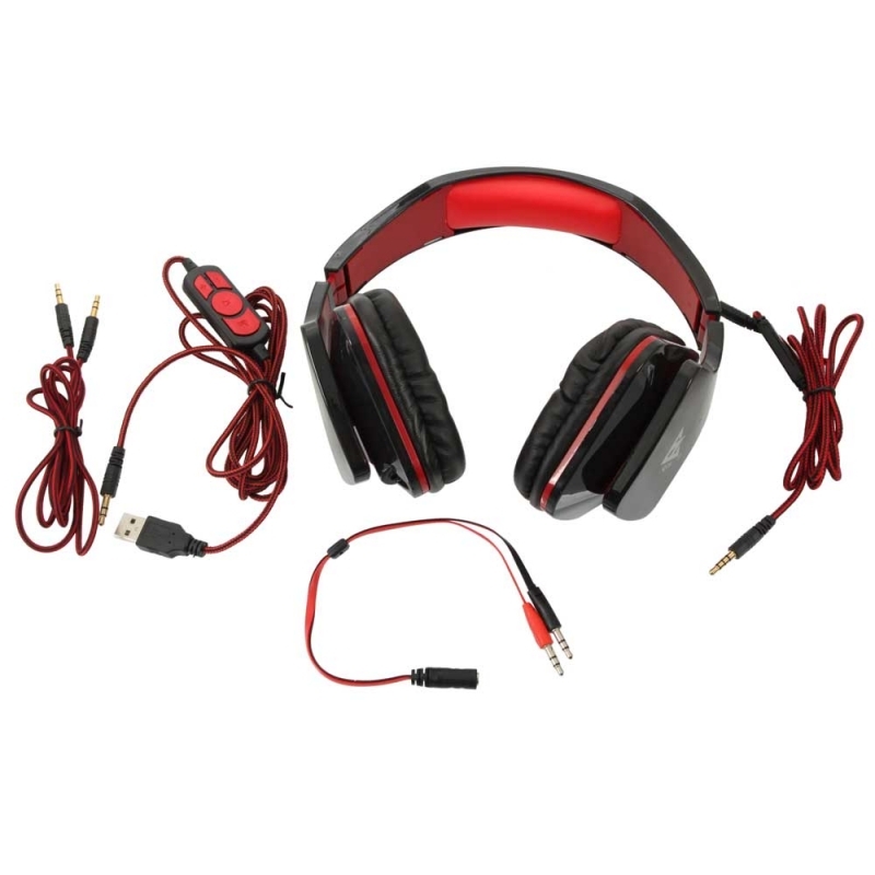 Cuffia Stereo Headphones OVLENG Q18 4in1 MultiFunzione Pc Jack 3.5mm Usb hsb