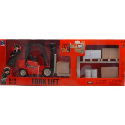 RAY NY87865 MULETTO PLAYSET FORK LIFT RADIOCOMANDO 1:14 MODELLINO DIE CAST c