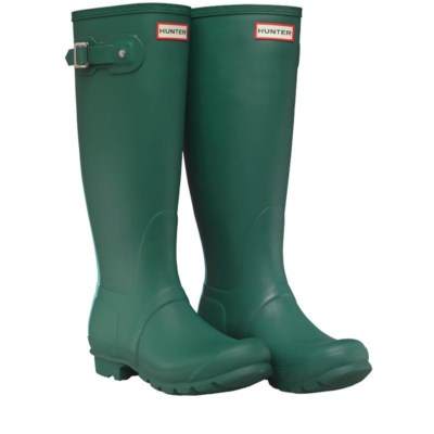 Green wellington boots best sale womens