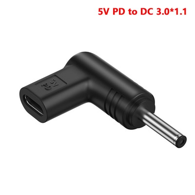USB C PD To DC Power Connector Universal 5/9/12V Type C To DC Jack Plug Charging