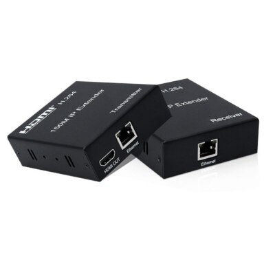 150M HDMI IP Extender By Network Switch RJ45 Ethernet Cat6 Cable 1 TX To 253 RX