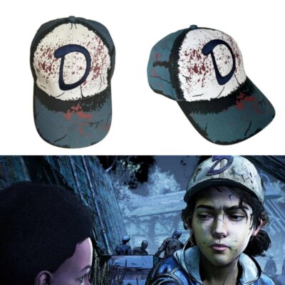 Clementine Hat The Walking Dead Adjustable Men Women Baseball Cap Unisex Cosplay
