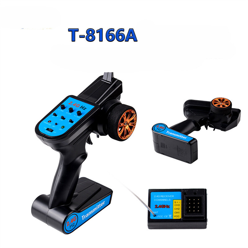 3CH 2.4GHz Transmitter Remote Control with Receiver for RC Model Car