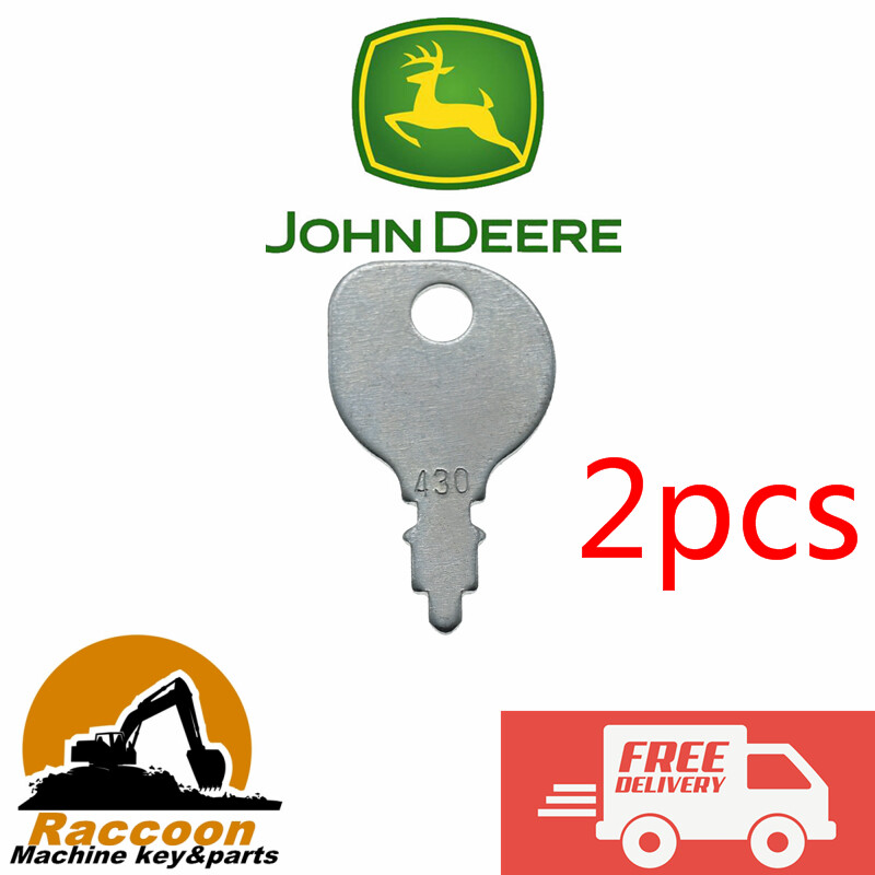 2pcs John Deere Honda Indak Kubota Murray MTD Polaris Toro Westwood Mower Keys