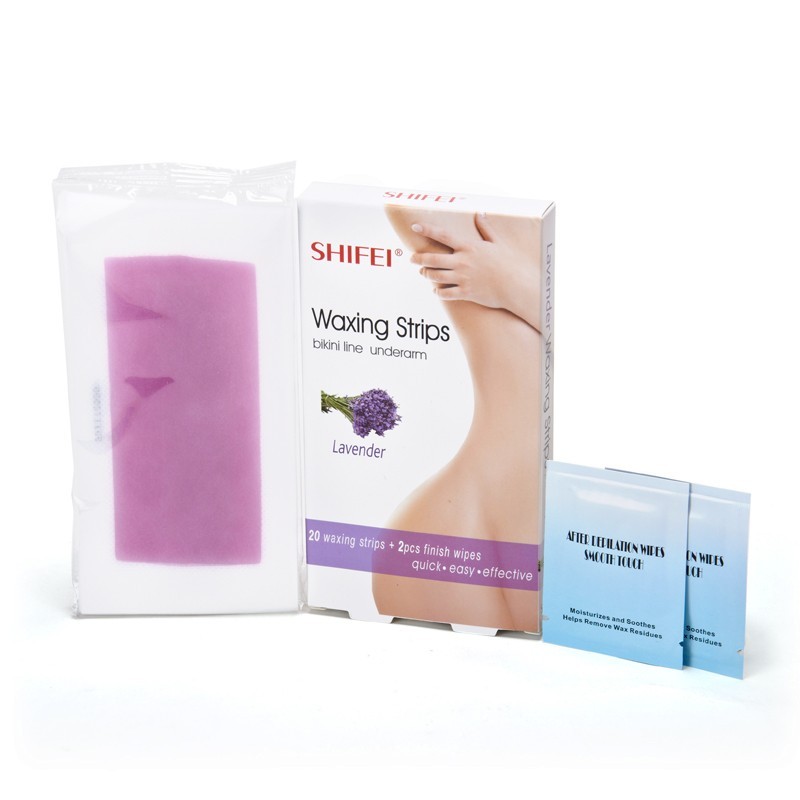 40x Body Bikini Waxing Strips for Women Hair Removal Enriched with