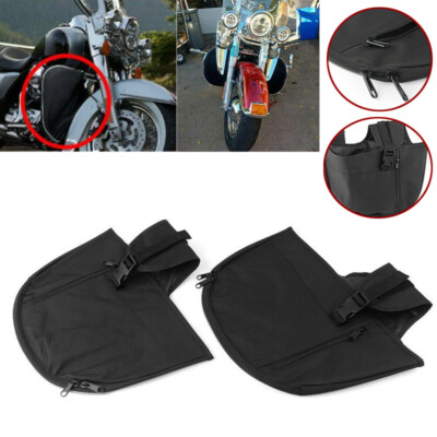Black Soft Lowers Chaps Leg Warmer for Harley Dyna Switchback FLD Low Rider FXD