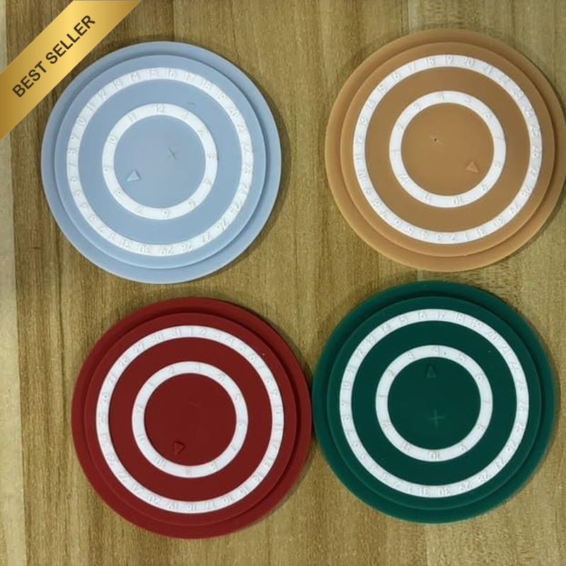 Silicone Self-Burping Jar Fermenting Tops Lids, 4Pcs Manual Date Tracker Mason J