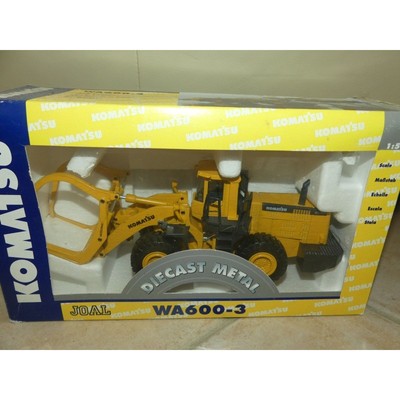TRACTEUR CHARGEUSE A BILLES KOMATSU WA600-3 JOAL 204 1:50