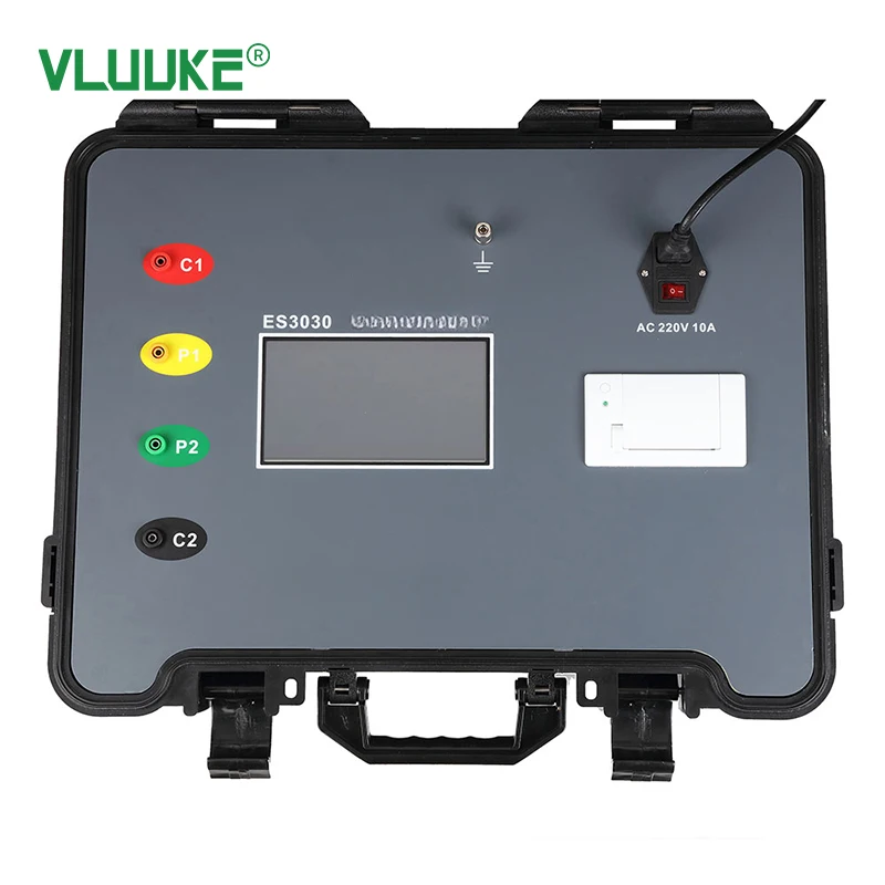 ES3030 High Definition Digital Only Large-scale Ground Network Tester 5-inch Tou