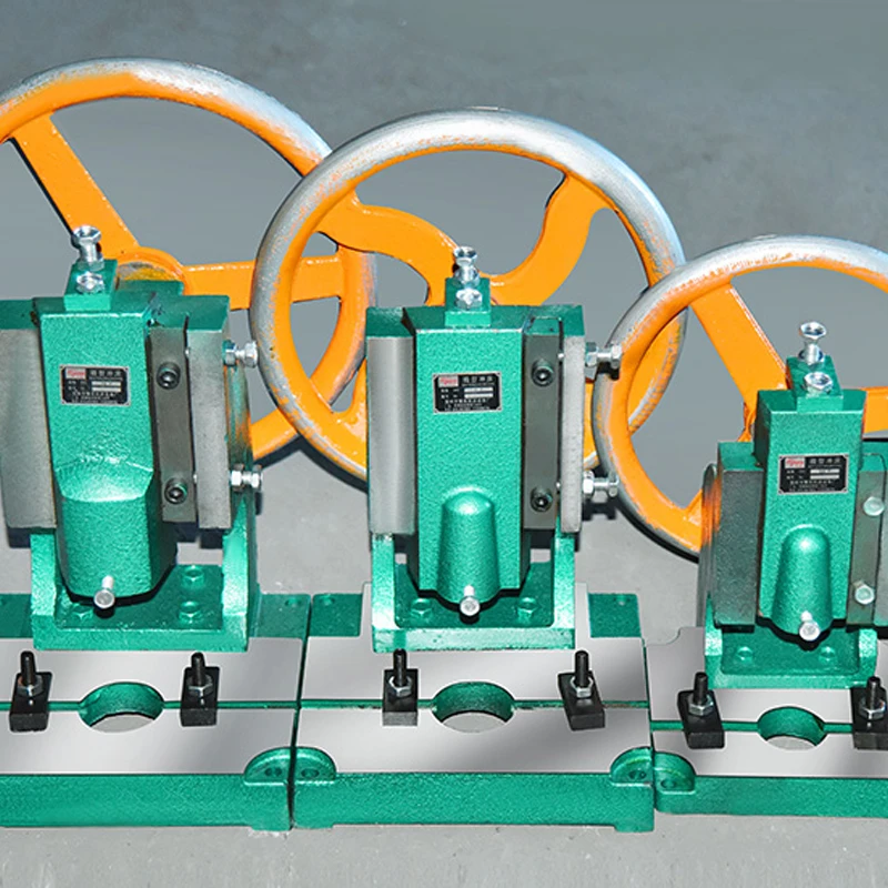 Small desktop punching machine manual hand-operated disc punching machine Liuhej