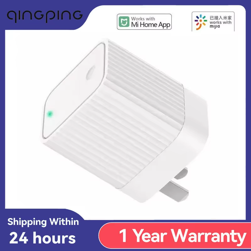 Qingping Bluetooth Gateway Hub Compatible WIFI Remote View Data Sub-Device Smart
