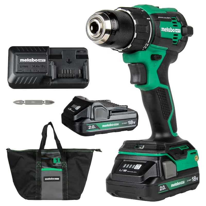 2 18v Batteries Charger And Soft Bag Included
