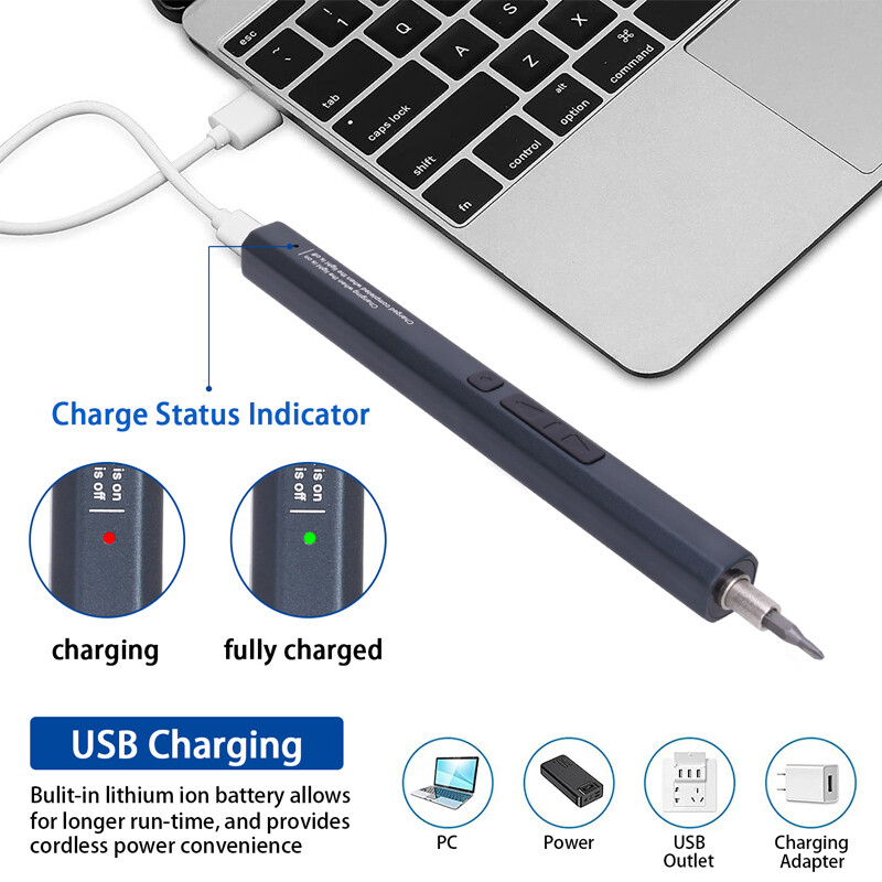 52 in 1 Electric Cordless Screwdriver Magnetic Precision Phone Repair Tool Set