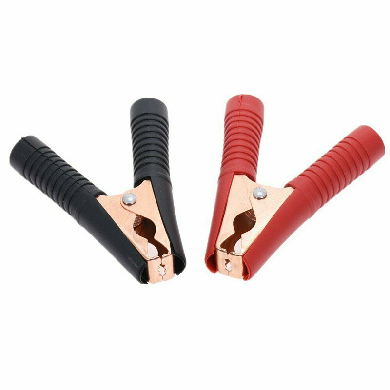 Car Alligator Clips Battery Clamp Crocodile Connector Copper Clip 100A 90mm Tool