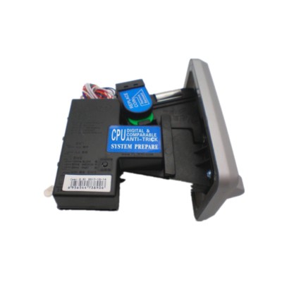 TW-389 Anti Finishing Colorful LED Light Coin Mech Acceptor For Vending Machines