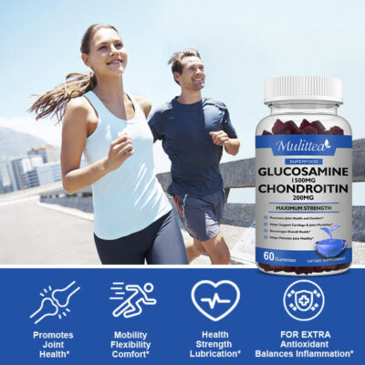 1500mg Glucosamine Chondroitin with Hyaluronic Acid Joint & Mobility Supplement