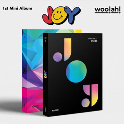 WOOAH [JOY] 1st Mini Album 2 Ver SET 2CD+2 P.Book+2 Holder+2 Photo+6 Card+etc