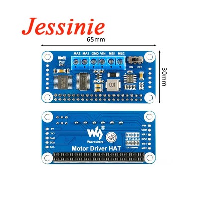 Raspberry Pi TB6612FNG Motor Driver HAT Expansion Board 4B I2C