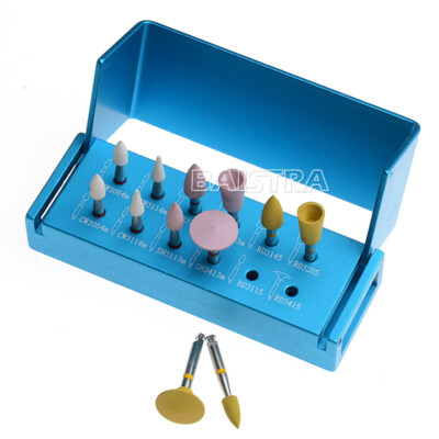 3Type Dental Diamond Porcelain Zirconia Polishing Kit For Low Speed Contra Angle