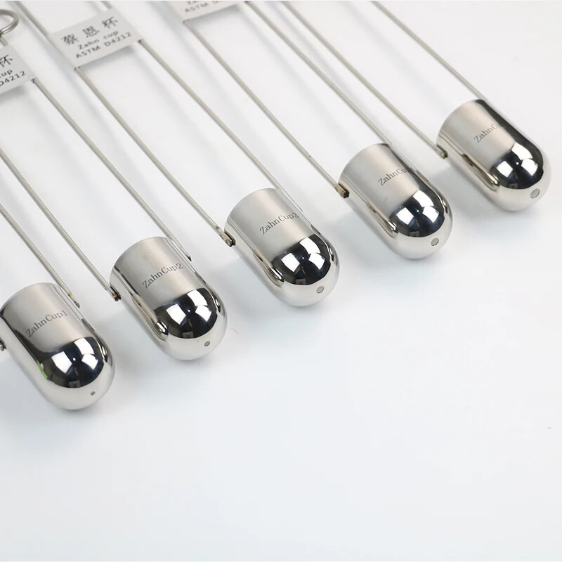 Multi-specification Zahn cup Viscosity Cup Stainless Steel Precise Ink Viscosity