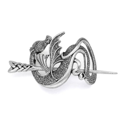 Metal Hair Slide Hair Barrette Flying Dragon Hair Decors Long Hair Jewelry