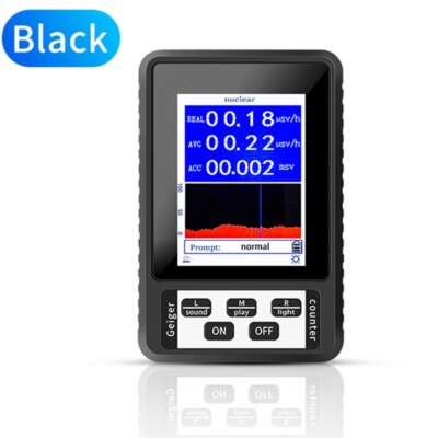Geiger Counter Nuclear Radiation Detector Cumulative Modes Radioactive Tester