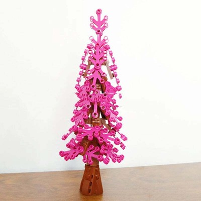 115pcs Building Block City DIY Tree Metasequoia Christmas Brick MOC Plants Garde