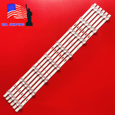 LEDstrips for Hisense HZ65E3D HD650X1U51-T0L3 SVH650AK7 ZD_SSC_D650_6X8 HZ65A56E