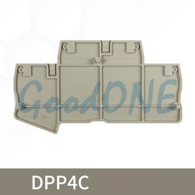 30PCS New Dinkle DPP4C Terminal Spacer Accessories Baffle Insulation DP Series
