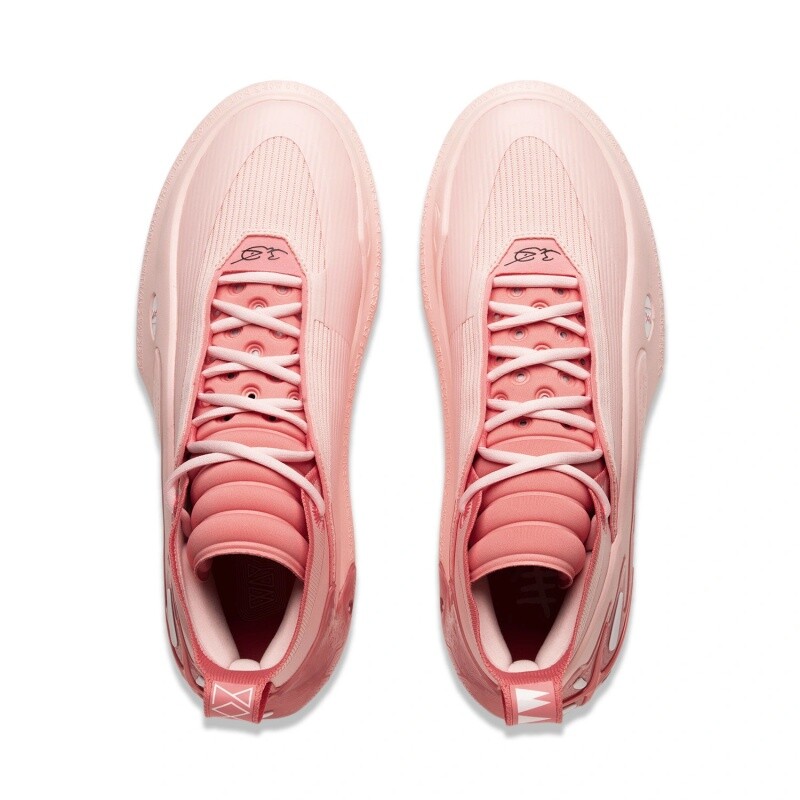 Pre-owned Li-ning Way Of Wade11- Blooming Men's Basketball Shoes Abau049-5 In Pink