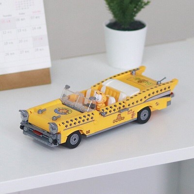 NEW 489PCS Creative America Cartoon Garfields Car Building Block Bricks Toys