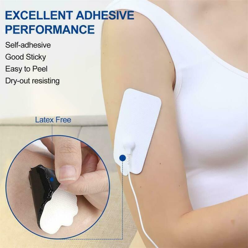 20/40PCS Electrode Pads Large Snap Replacement Tens For Electrode Pulse Massager