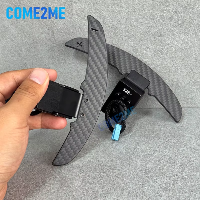 Suitable for BMW M2 M3 M4 M5 carbon fiber sports steering wheel magnetic paddle