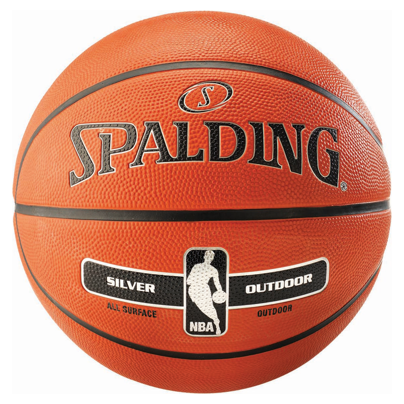 Spalding NBA Silver outdoor Basketball - Gummi