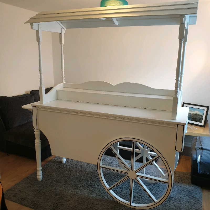 Large white candy cart in Holywood, County Down Gumtree