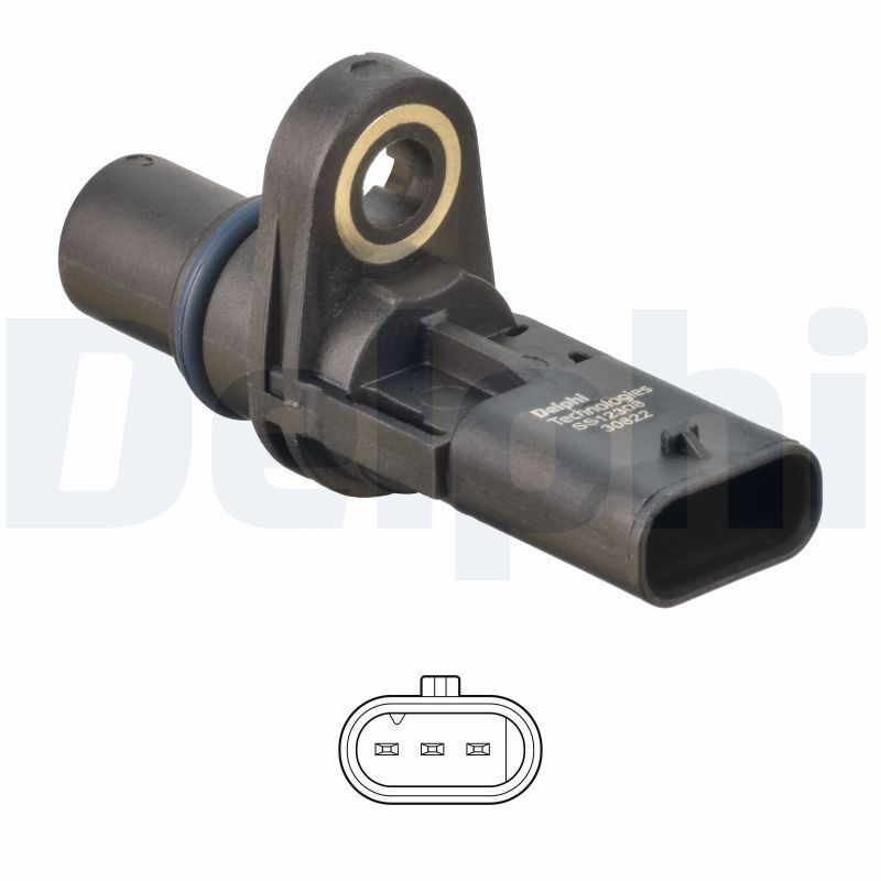 Delphi (Ss12308-12b1) Nockenwellensensor Impulsgeber FÃ¼R Audi Seat Skoda Vw