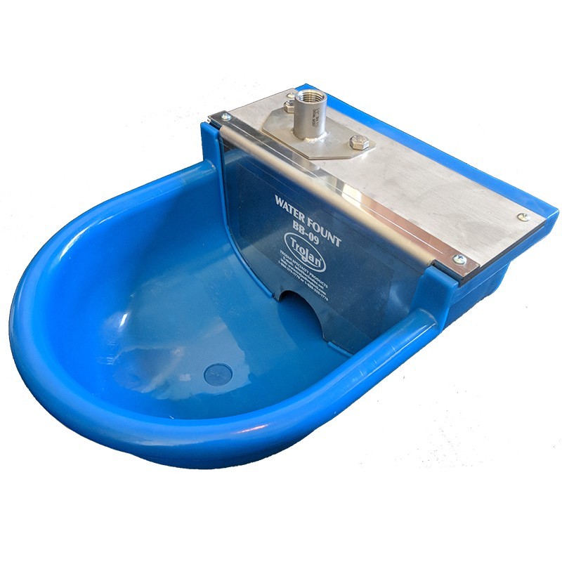 Trojan BB09 Automatic waterer - Stainless Steel and Nylon Stall Waterer