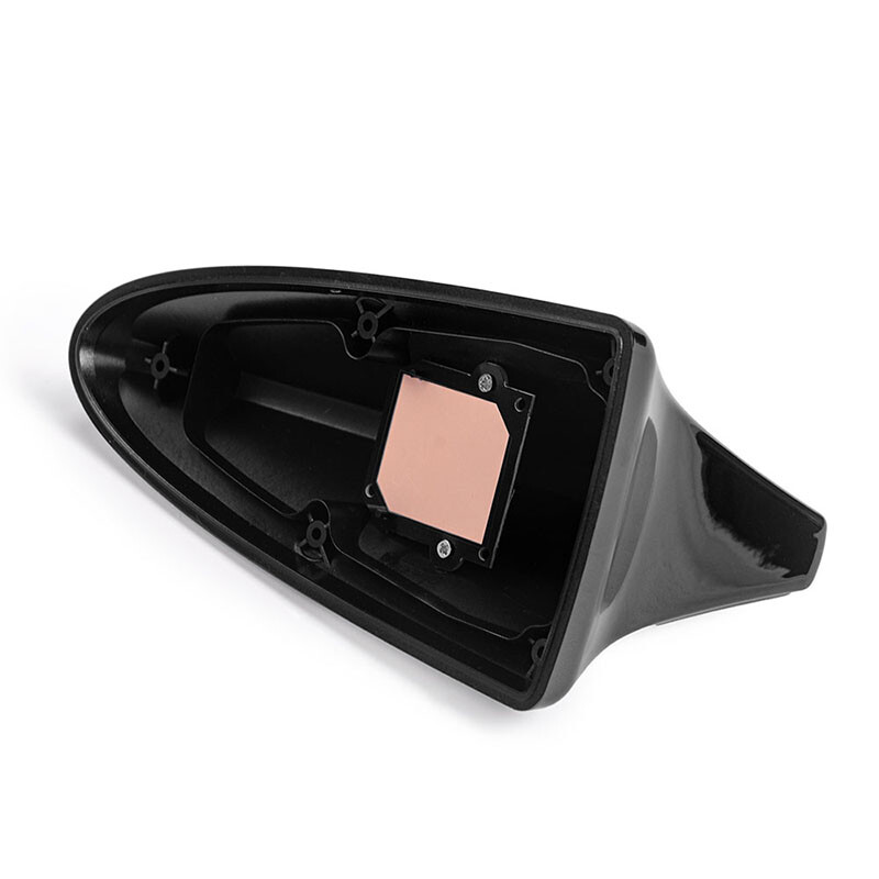 For Hyundai Elantra Sedan 2011-2016 Ebony Shark Fin Roof Antenna Cover BLACK