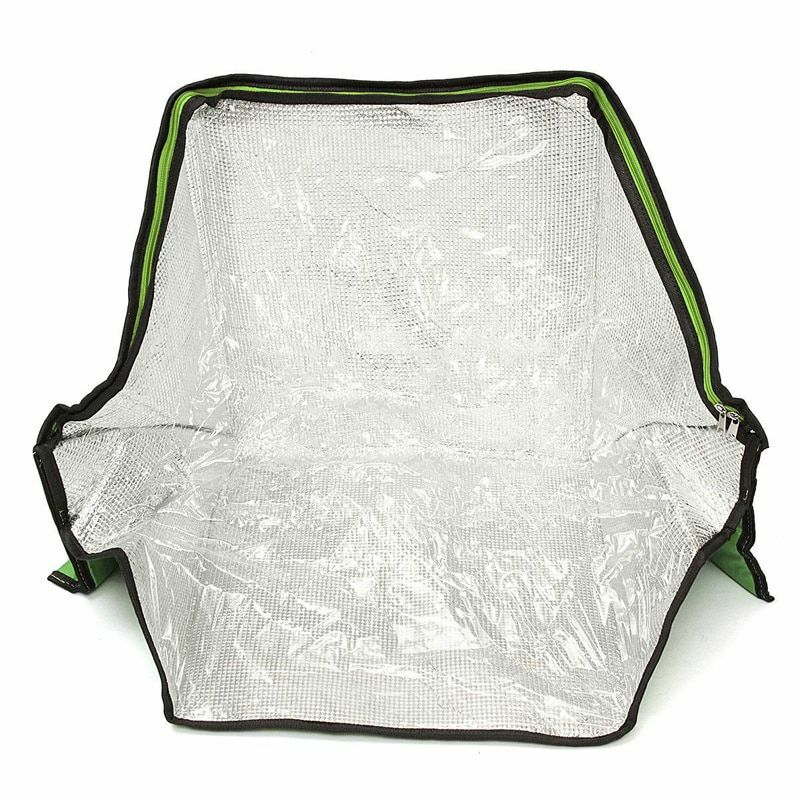 Green Solar Oven Bag Portable Outdoor Cooking Bags Camping Hiking Cooking Tools