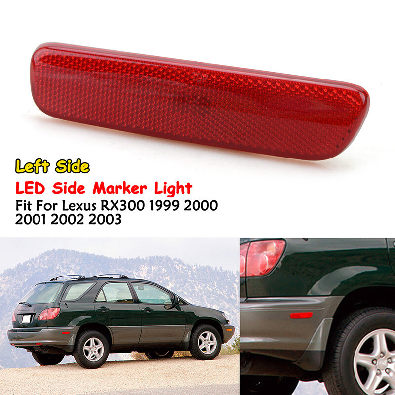 Left Rear Side Marker Bumper Lamp Corner Light For Lexus RX300 1999-2003