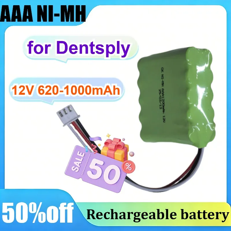 AAA NI-MH for Dentsply PROPEX X-SMART 12V 620mAh 1000mAh Battery Root Canal Inst